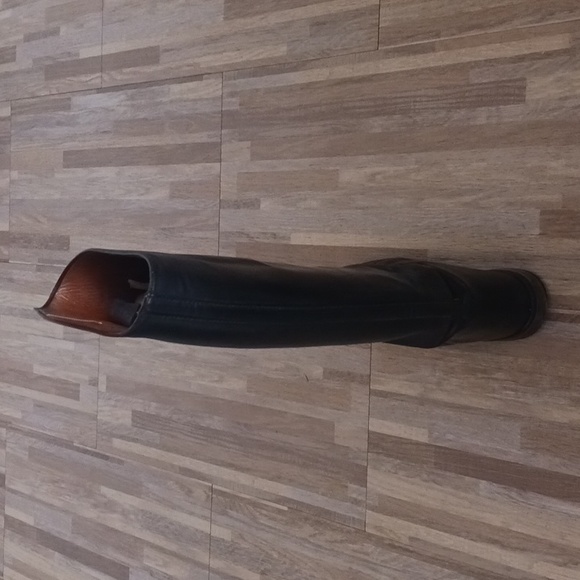 Petrie men's dressage dress boots - 10.5, regular calf, Spanish top - Picture 8 of 10